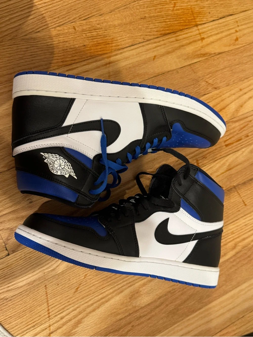 Nike Air Jordan 1 High Royal Blue/Black/White - Men Size 12.5